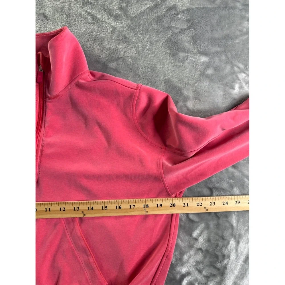 Lululemon Scuba Oversized Quarter-Zip Hoodie Women's Sweatshirt Size 4 Pink